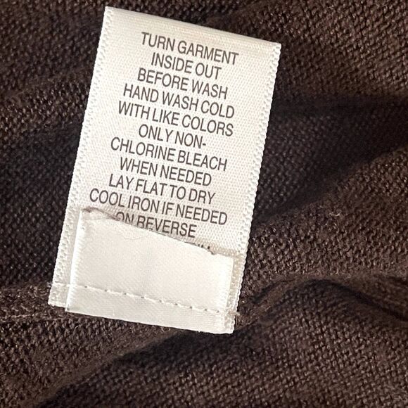 Laura Ashley | Brown Studded  Accented Cardigan | PXL - Picture 7 of 7